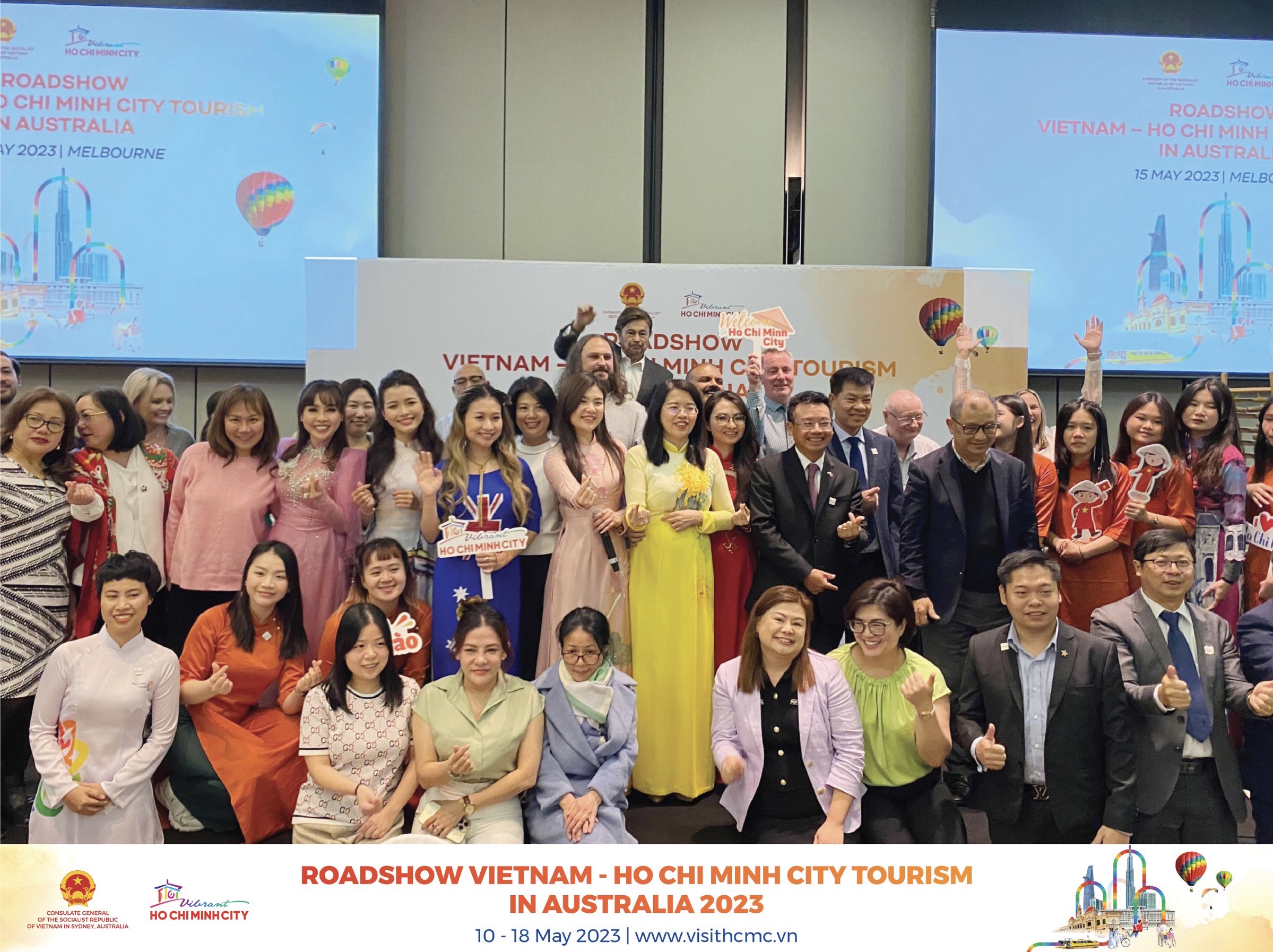 ROADSHOW VIETNAM - HO CHI MINH CITY TOURISM IN AUSTRALIA 2023 ACHIEVES GREAT SUCCESS