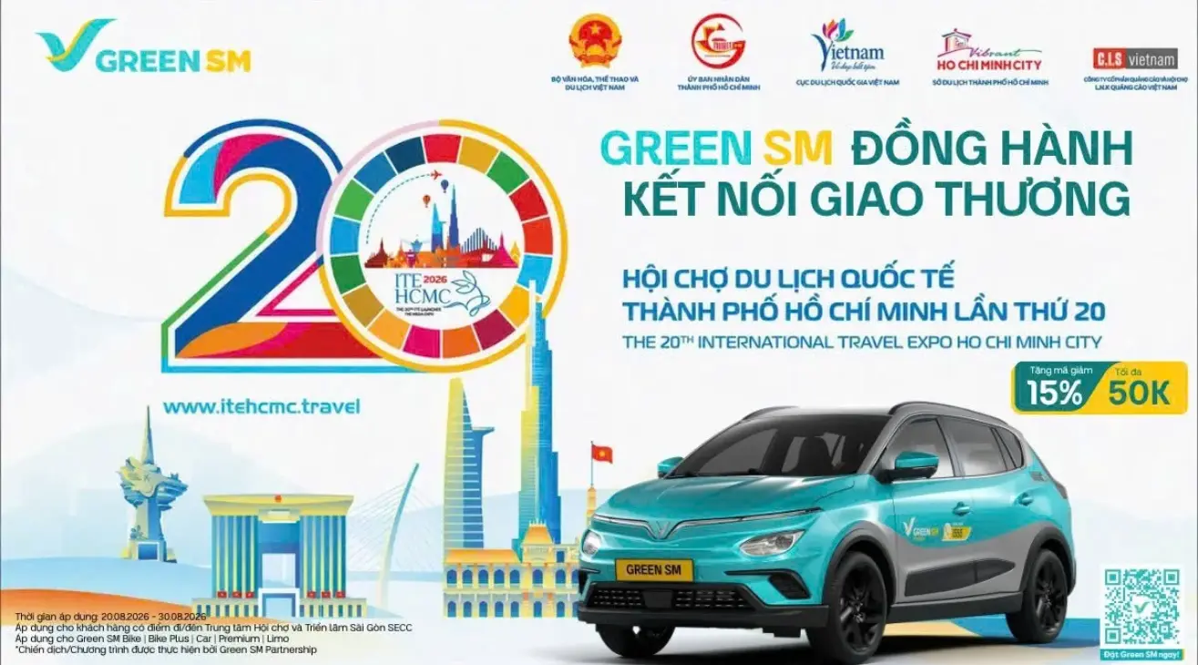 GREEN SM – NHÀ TÀI TRỢ BẠC TẠI HỘI CHỢ ITE HCMC 2026