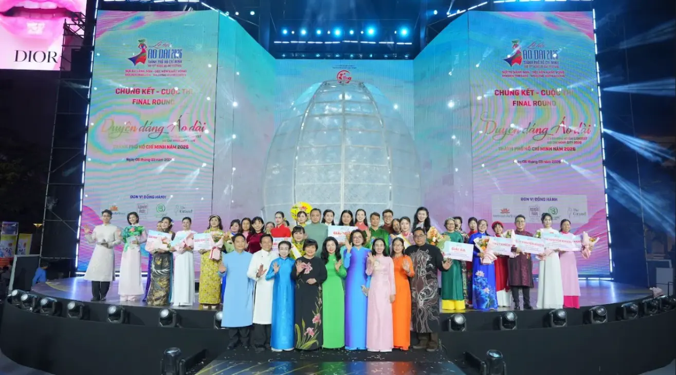 Thông cáo báo chí Chung kết và Trao giải cuộc thi “Duyên dáng áo dài Thành phố Hồ Chí Minh năm 2026” và trao giải cuộc thi “Ảnh đẹp áo dài online”