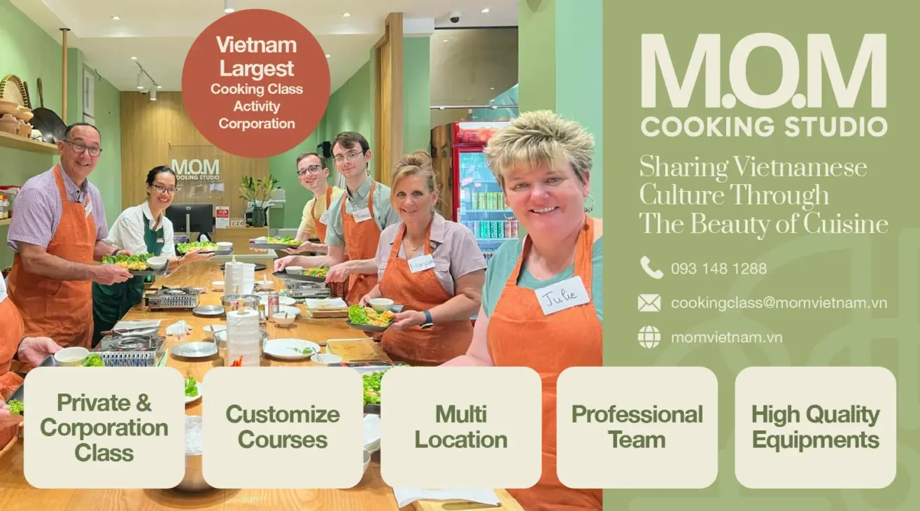M.O.M Cooking Studio – Sharing Vietnamese Culture Through The Beauty Of Cuisine
