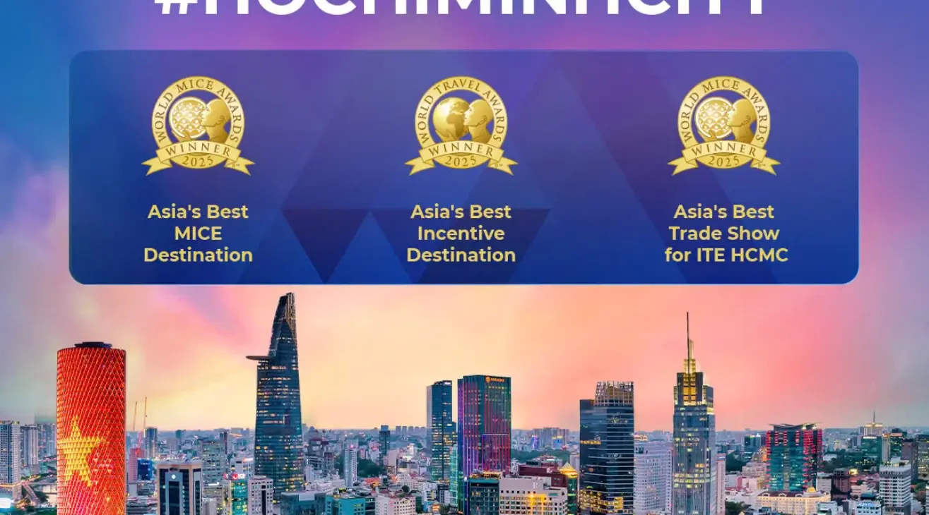 HO CHI MINH CITY NOMINATED FOR WORLD MICE AWARDS 2025: AFFIRMING ITS POSITION AS A LEADING MICE DESTINATION IN THE REGION
